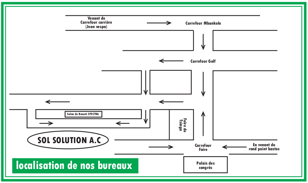 Plan de localisation Sol Solution AC
